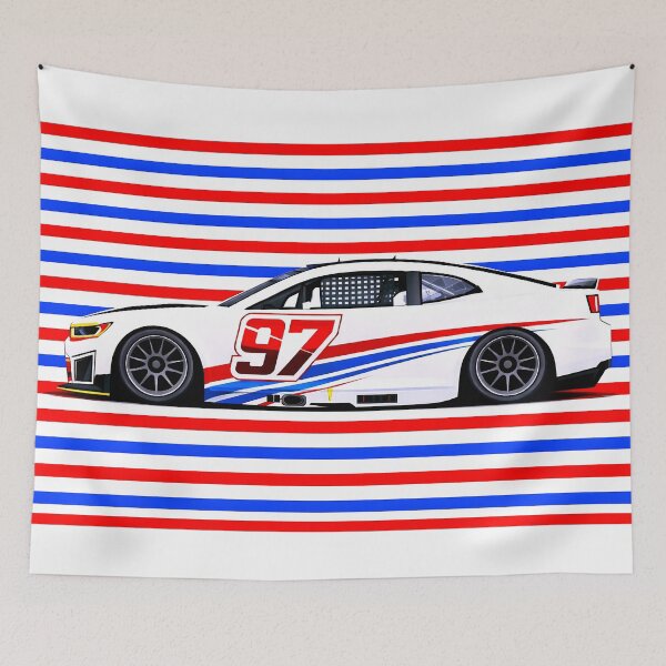 Item preview, Shane van Gisbergen White #97 Nascar  designed and sold by PitWallArt.