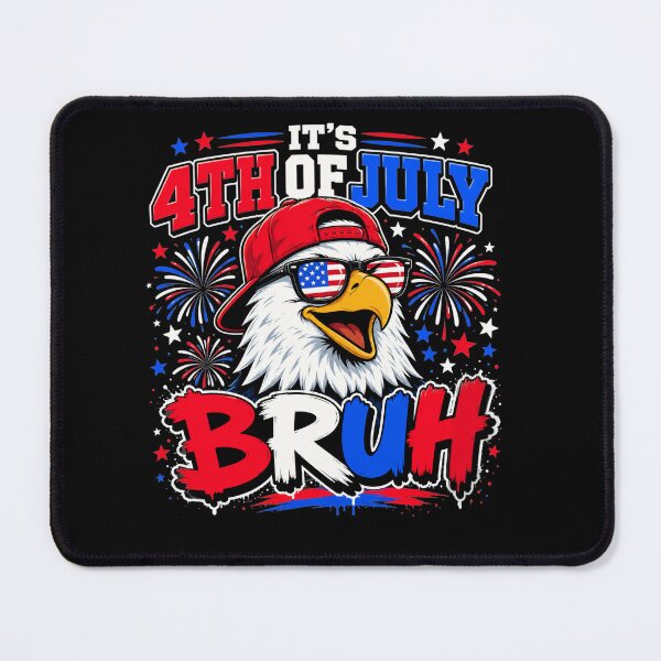 Item preview, Bruh 4th of July For Kids Boys Fourth of July Bald Eagle designed and sold by clothesy7.
