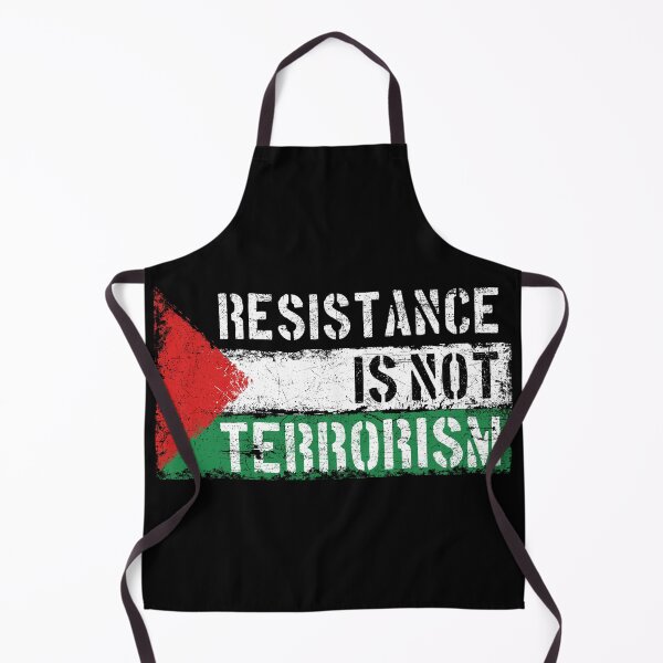 Item preview, RESISTENCE ISN'T TERRORISM FLAG designed and sold by qalback.