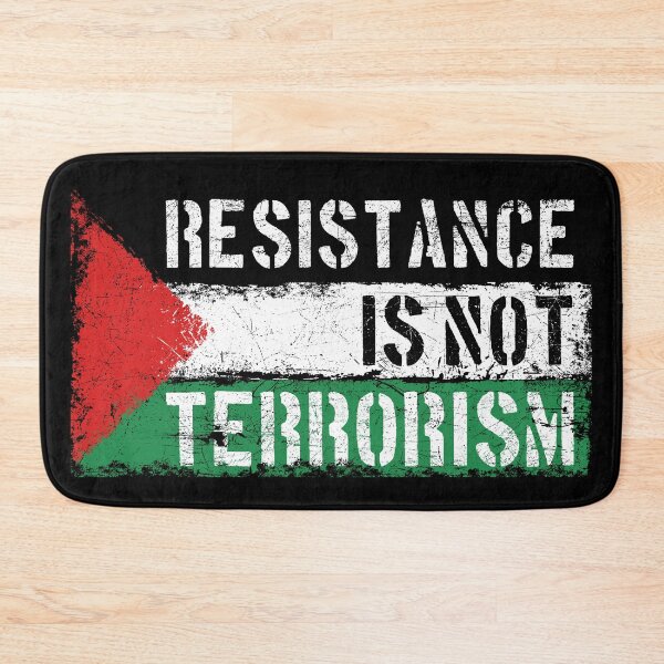 Item preview, RESISTENCE ISN'T TERRORISM FLAG designed and sold by qalback.