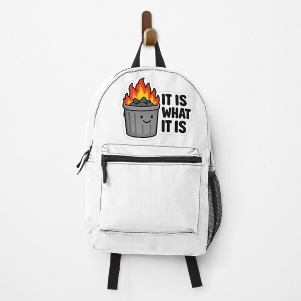 Item preview, It Is What It Is – Funny Sarcastic Quote Sticker designed and sold by Sticker Sprout.