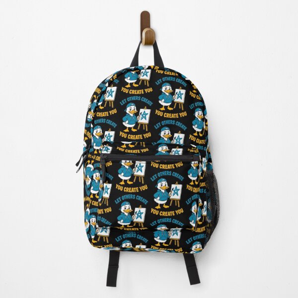 Item preview, You Create You Funny Artist Duck Motivation designed and sold by TeeTimeTreasure.