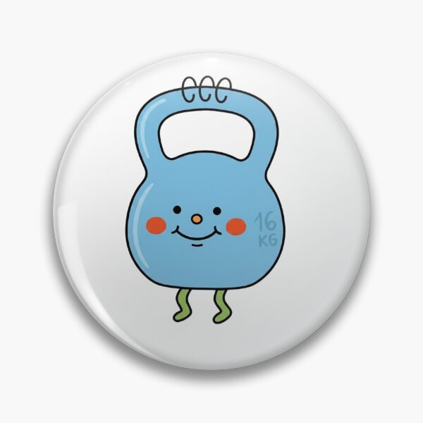 Item preview, ORI The Big Softie - 16KG Kettlebell "Heavy weight, light heart." designed and sold by ORI-ginal Weirdos: The Weirdly Wonderful Crew.