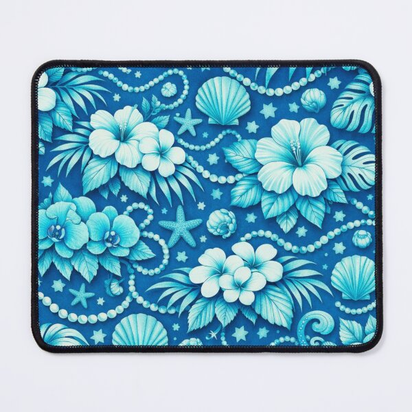 Item preview, Tropical Turquoise Luxury Seamless Pattern designed and sold by Ve & Co.