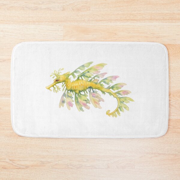 Item preview, Leafy Seadragon Wildlife Illustration designed and sold by Jaruart.