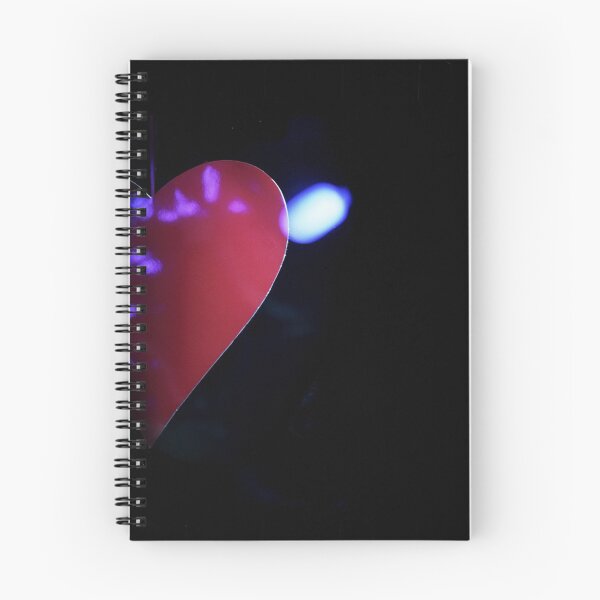 Item preview, Saint Valentines day red love heart in darkness 35mm negative analog film photograph designed and sold by edwardolive.