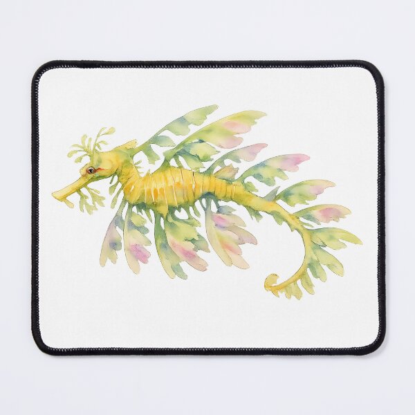 Item preview, Leafy Seadragon Wildlife Illustration designed and sold by Jaruart.