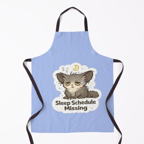 Item preview, Sleep Schedule Missing Aye-Aye Meme | Cute Tired Animal Sticker Design designed and sold by BabyStark.