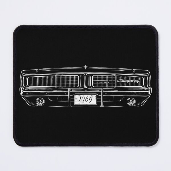 Item preview, Charger 1969 R/T HEMI 440 V8 Front Outline designed and sold by EdGraphy.