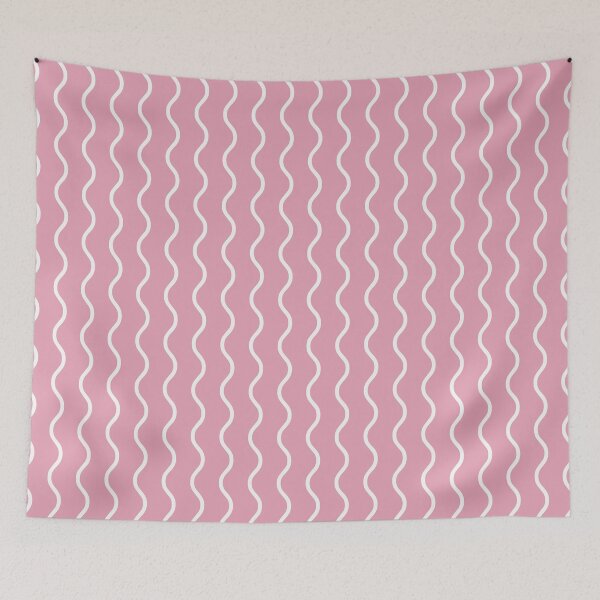 Item preview, Rose And White Waves Pattern designed and sold by pattern-archive.
