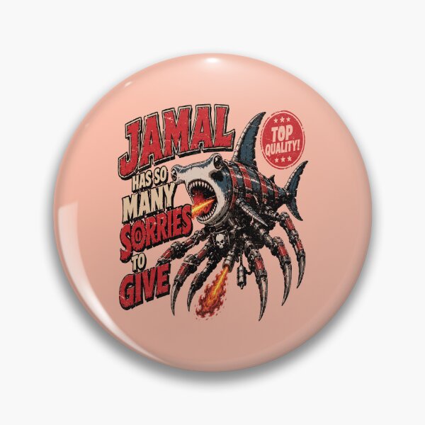 Item preview, Jamal Has So Many Sorries To Give, Dungeon Crawler Carl, DCC Fan Merch designed and sold by RamblingsRose.