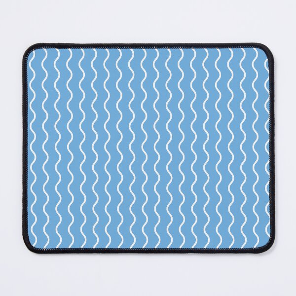 Item preview, Sky Blue And White Waves Pattern designed and sold by pattern-archive.