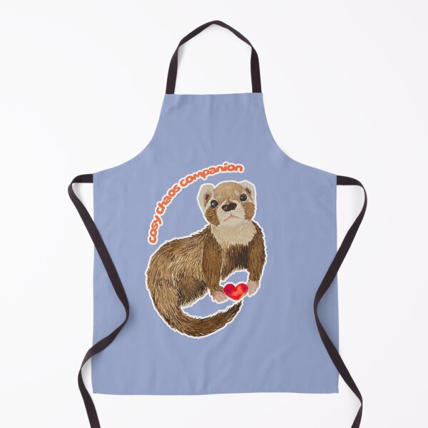 Item preview, Cosy Chaos Companion Bramble the Ferret designed and sold by Blackberries & Moss.