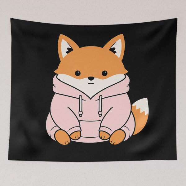 Item preview, Fox In Hoodie designed and sold by Planetporridge.