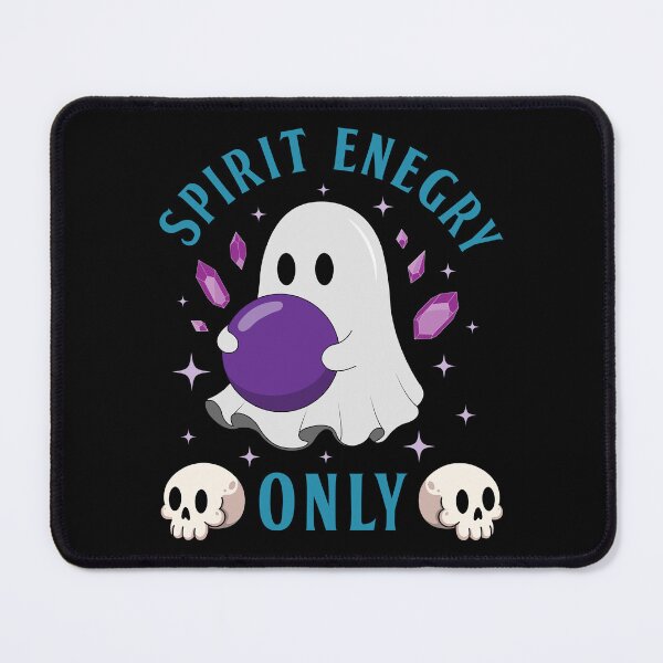 Item preview, Spirit Energy Only Ghost – Cute Crystal Ball Ghost Spooky Aesthetic Design designed and sold by DREEMBLOOM Designs.
