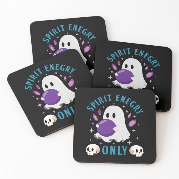 Item preview, Spirit Energy Only Ghost – Cute Crystal Ball Ghost Spooky Aesthetic Design designed and sold by DREEMBLOOM Designs.