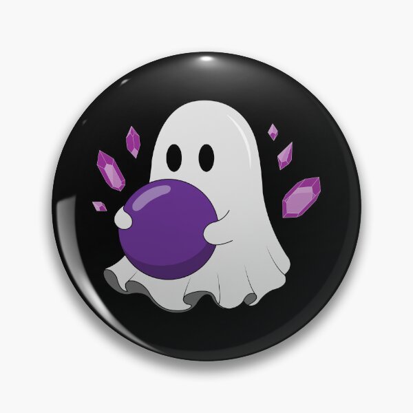 Item preview, Spirit Energy Only Ghost – Cute Crystal Ball Ghost Spooky Aesthetic Design designed and sold by DREEMBLOOM Designs.