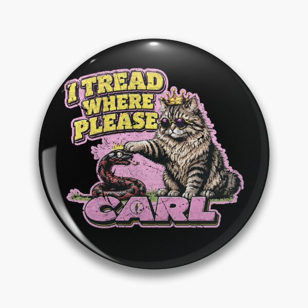 Item preview, Dungeon Crawler Carl Vintage, Tread where I please, Carl. Princess Donut with Naga, Dcc, Fantasy LitRPG designed and sold by RamblingsRose.