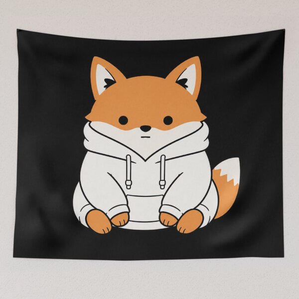 Item preview, Fox In Hoodie Art designed and sold by Planetporridge.