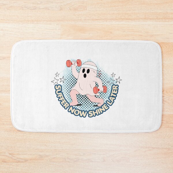 Item preview, Suffer Now Shine Later-Funny Ghost Fitness Motivation Design designed and sold by Palette-Vibes.