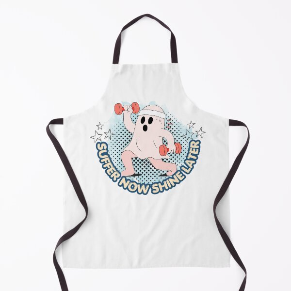 Item preview, Suffer Now Shine Later-Funny Ghost Fitness Motivation Design designed and sold by Palette-Vibes.