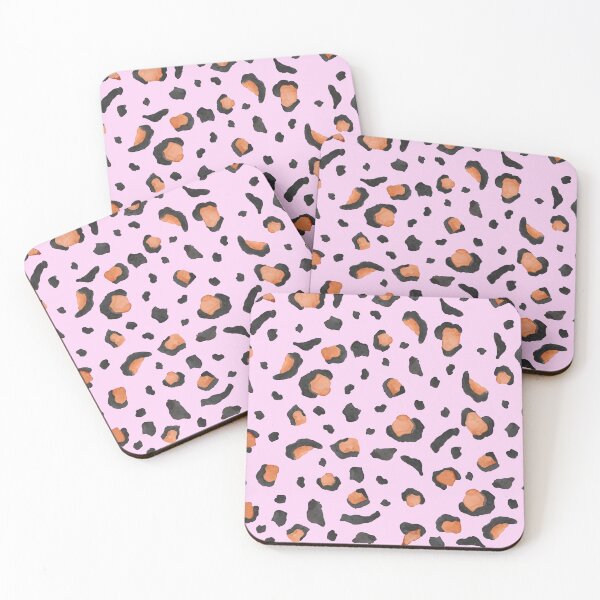 Item preview, Watercolor Leopard Print Pattern – Pink Boho Animal Print Aesthetic  designed and sold by anigui.