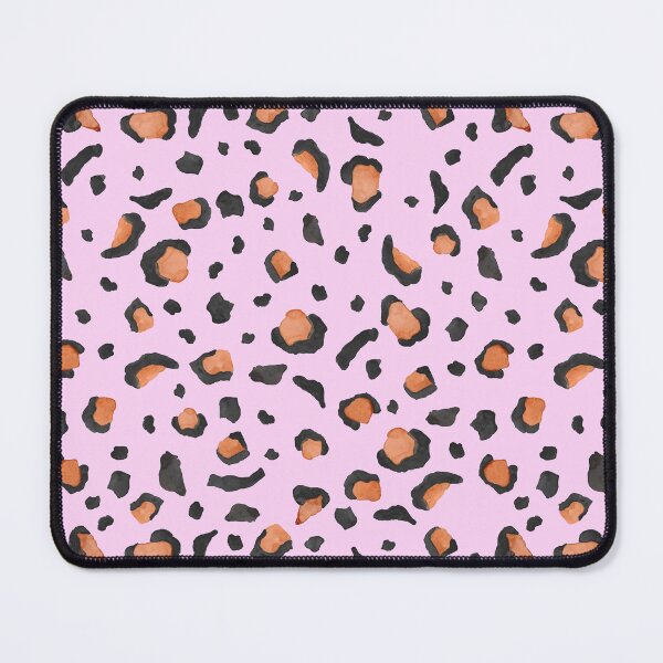Item preview, Watercolor Leopard Print Pattern – Pink Boho Animal Print Aesthetic  designed and sold by anigui.