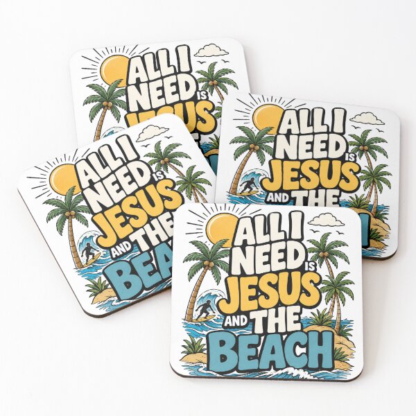 Item preview, All I Need Is Jesus And The Beach designed and sold by Spyshirt.