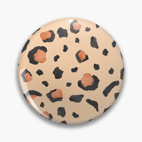 Item preview, Watercolor Leopard Print Pattern – Neutral Boho Animal Print Aesthetic in Beige, Black & Terracotta designed and sold by anigui.