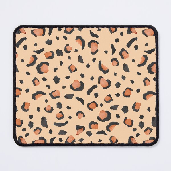 Item preview, Watercolor Leopard Print Pattern – Neutral Boho Animal Print Aesthetic in Beige, Black & Terracotta designed and sold by anigui.