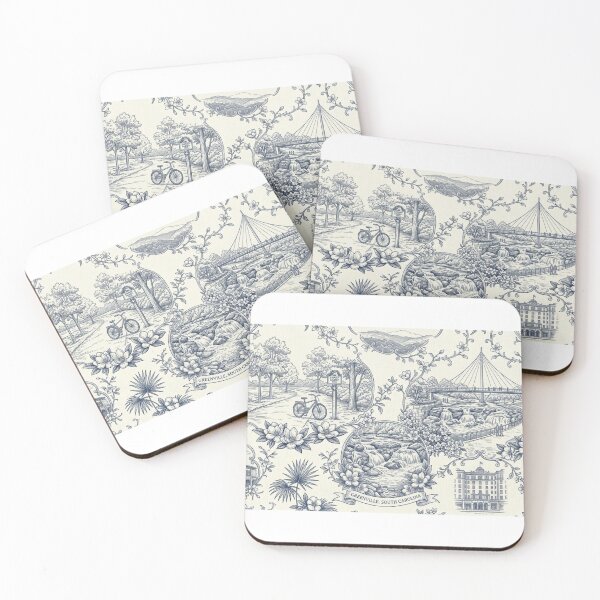 Item preview, Upstate South Carolina inspired Toile designed and sold by marniebydesign.