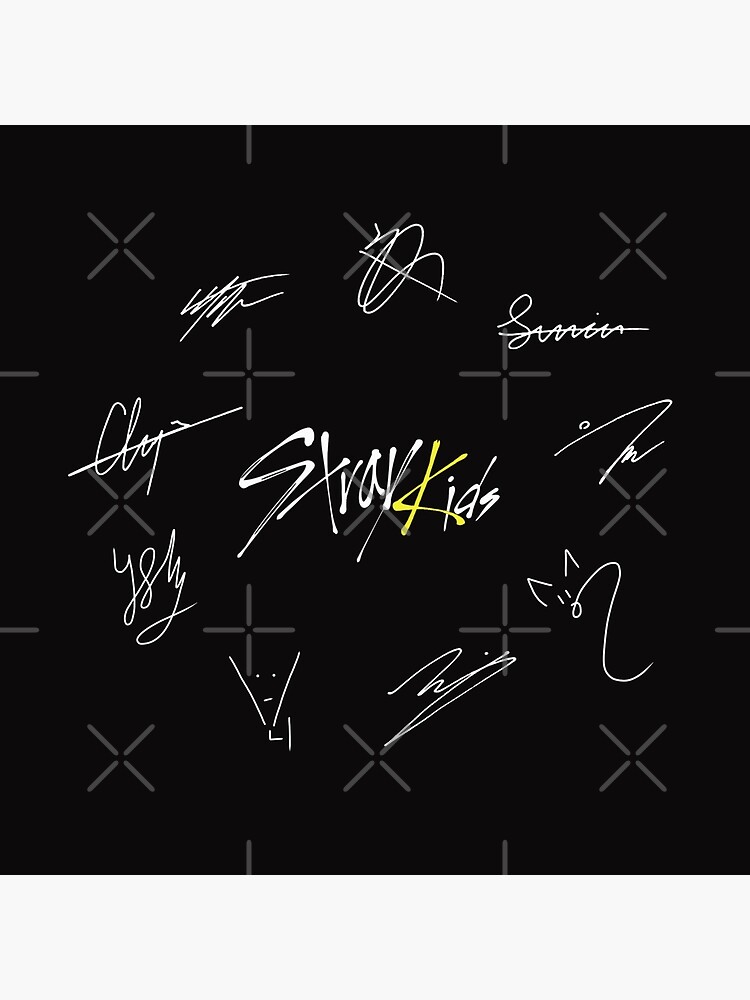 Stray Kids' Signatures (Yellow Version)