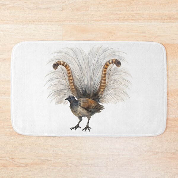 Item preview, Superb Lyrebird Watercolour Illustration designed and sold by Jaruart.