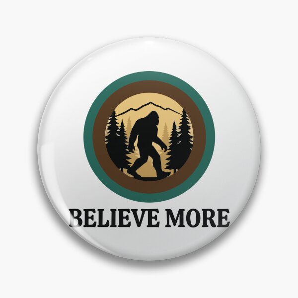 Item preview, Believe More - Sasquatch Pacific Northwest Forest Icon designed and sold by ArcApparel2020.