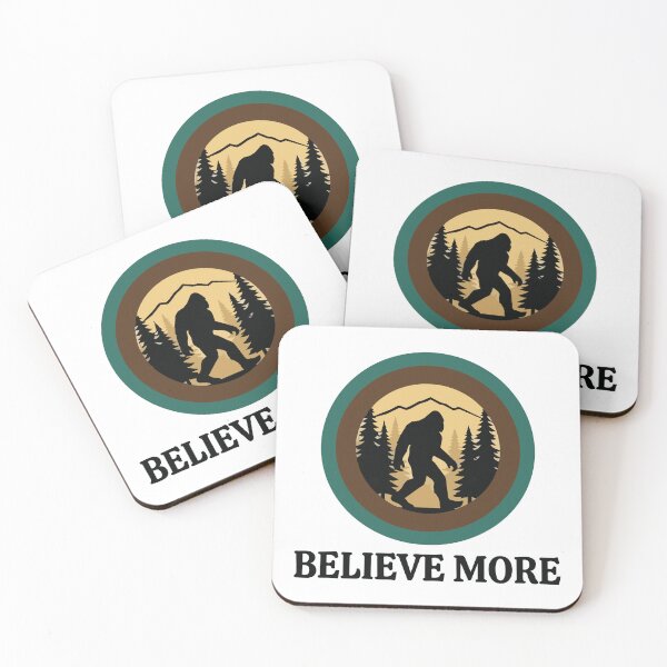 Item preview, Believe More - Sasquatch Pacific Northwest Forest Icon designed and sold by Arc2020.