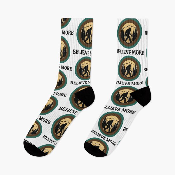 Item preview, Believe More - Sasquatch Pacific Northwest Forest Icon designed and sold by ArcApparel2020.