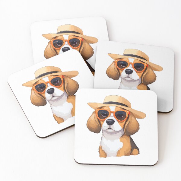 Item preview, Beagle With Hat And Sunglasses designed and sold by IN Tales.