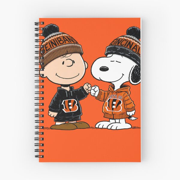 Item preview, Charlie Brown And Snoopy Cincinnati Bengals Football designed and sold by Peggy D Schafer.