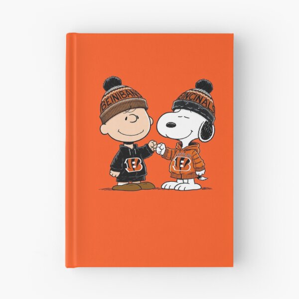 Item preview, Charlie Brown And Snoopy Cincinnati Bengals Football designed and sold by Peggy D Schafer.