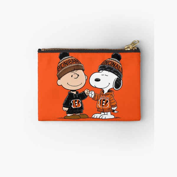 Item preview, Charlie Brown And Snoopy Cincinnati Bengals Football designed and sold by Peggy D Schafer.