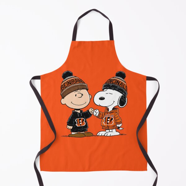 Item preview, Charlie Brown And Snoopy Cincinnati Bengals Football designed and sold by Peggy D Schafer.