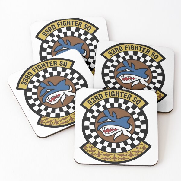 Item preview, 93rd Fighter Squadron "Makos" Emblem designed and sold by CharlieDesings.