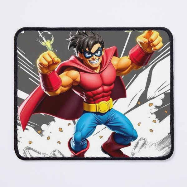 Item preview, Young Superhero with a Red Cape designed and sold by RAISC.