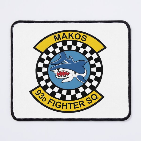 Item preview, 93rd Fighter Squadron "Makos" Variant Emblem designed and sold by CharlieDesings.