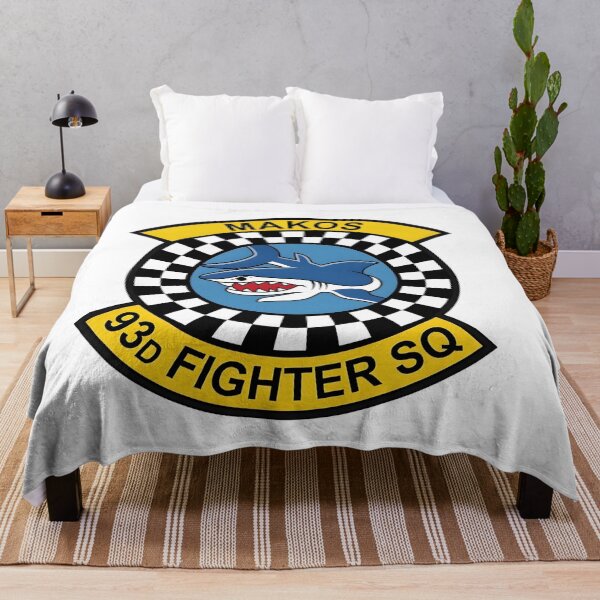 Item preview, 93rd Fighter Squadron "Makos" Variant Emblem designed and sold by CharlieDesings.