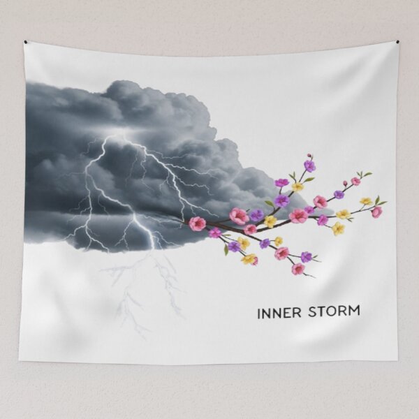 Item preview, Inner Storm – Chaos and Bloom Design designed and sold by Cristhian Almanza.