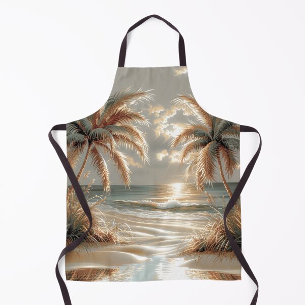 Item preview, Vintage Tropical Ocean Sunset designed and sold by MargaretWiktor.