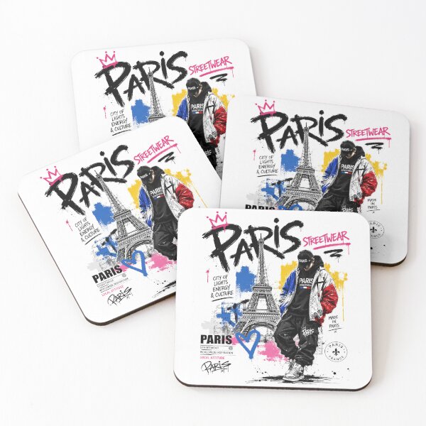 Item preview, Paris Streetwear Vibes – Urban Fashion Art designed and sold by Countries&Cities Shop.