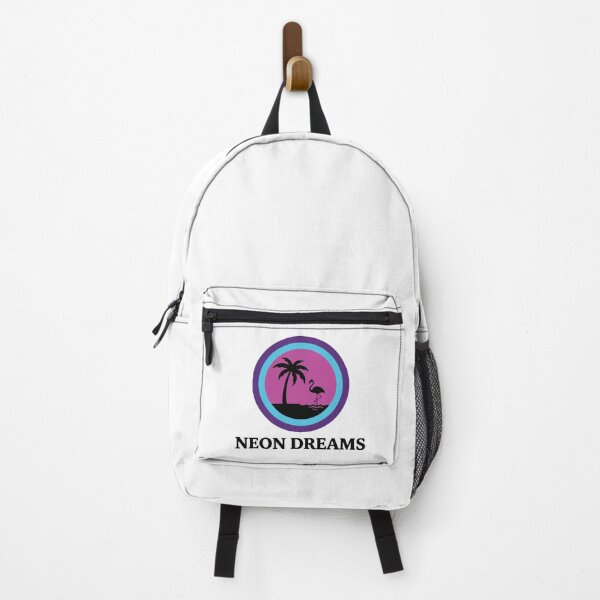 Item preview, Neon Dreams - Synthwave Flamingo & Palm Tree Sunset designed and sold by ArcApparel2020.
