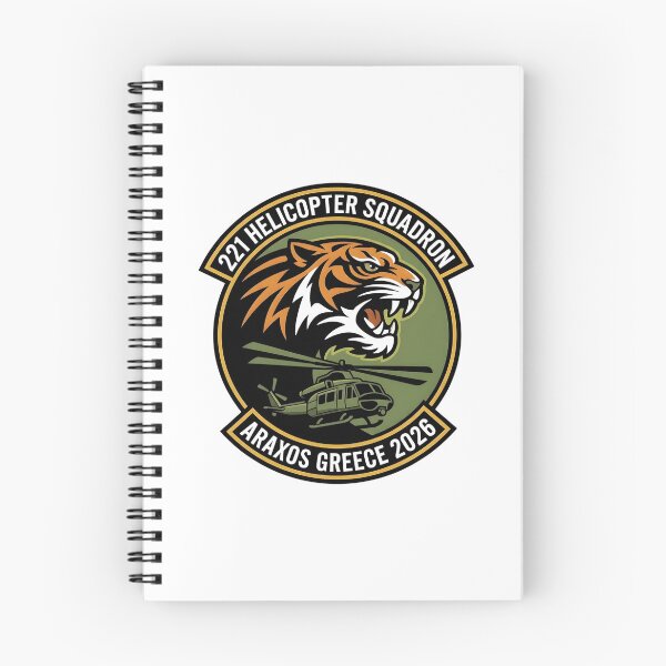 Item preview, 221 Helicopter Squadron Araxos Greece 2026 Emblem designed and sold by CharlieDesings.